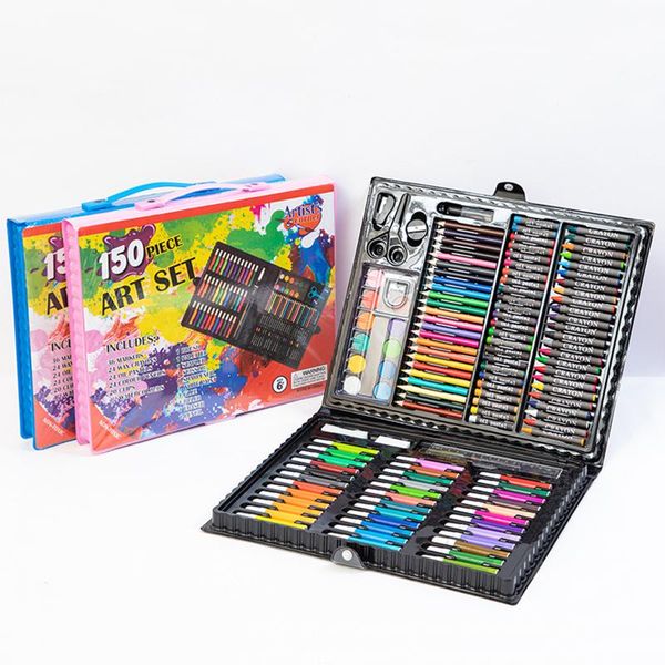 gift sets 150pcs art drawing set water color pen students stationery coloring kit for adults/teens/kids
gift sets 150pcs art drawing set water color pen students stationery coloring kit for adults/teens/kids