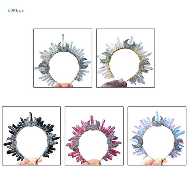 other event & party supplies crystal quartz jewelry tiara headband retro metal moon witch wizard crown wedding bridal sun goddess headdr
other event & party supplies crystal quartz jewelry tiara headband retro metal moon witch wizard crown wedding bridal sun goddess headdr