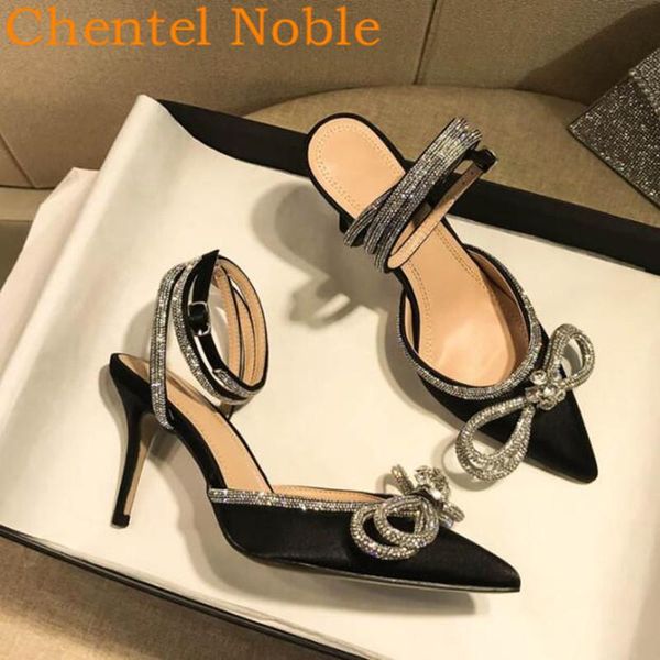 dress shoes woman lace-up buckle rome high heel sandals silk fashion bow-knot shiny crystal pointed toe party runway women, Black
dress shoes woman lace-up buckle rome high heel sandals silk fashion bow-knot shiny crystal pointed toe party runway women, Black