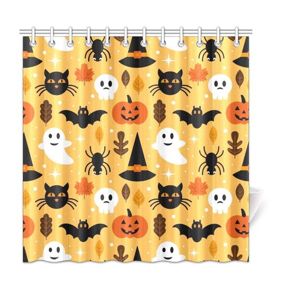 xiucoo halloween pumpkin ghost bat home bath decor polyester fabric shower curtain bathroom sets 72 x 72 inches
xiucoo halloween pumpkin ghost bat home bath decor polyester fabric shower curtain bathroom sets 72 x 72 inches
