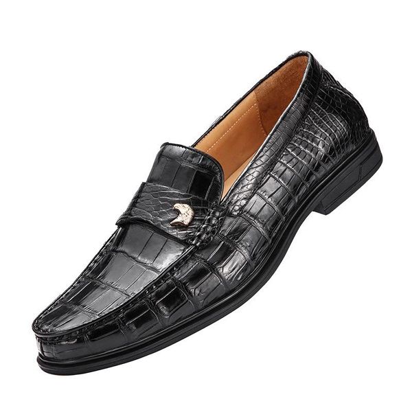 crocodile business dress shoes men's leather leisure han edition 2021 a, Black
crocodile business dress shoes men's leather leisure han edition 2021 a, Black