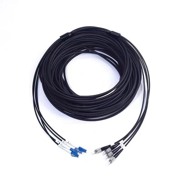 80mtr armored 4c fiber optic patchcords ratproof lc-lc sc-sc fc-fc 4 cores jumper singlemode sm indoor outdoor od=5.0mm black equipment
80mtr armored 4c fiber optic patchcords ratproof lc-lc sc-sc fc-fc 4 cores jumper singlemode sm indoor outdoor od=5.0mm black equipment
