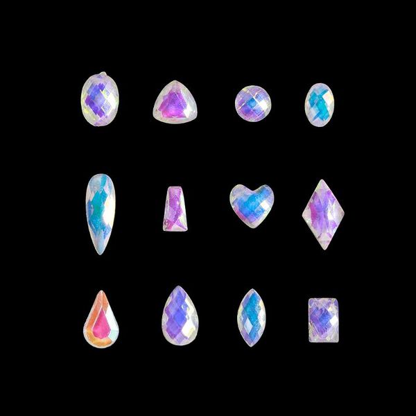 100pcs/bag nail crystal diamond rhinestone ab flat back 3d 12 color choice art stone decoration decorations, Silver;gold
100pcs/bag nail crystal diamond rhinestone ab flat back 3d 12 color choice art stone decoration decorations, Silver;gold