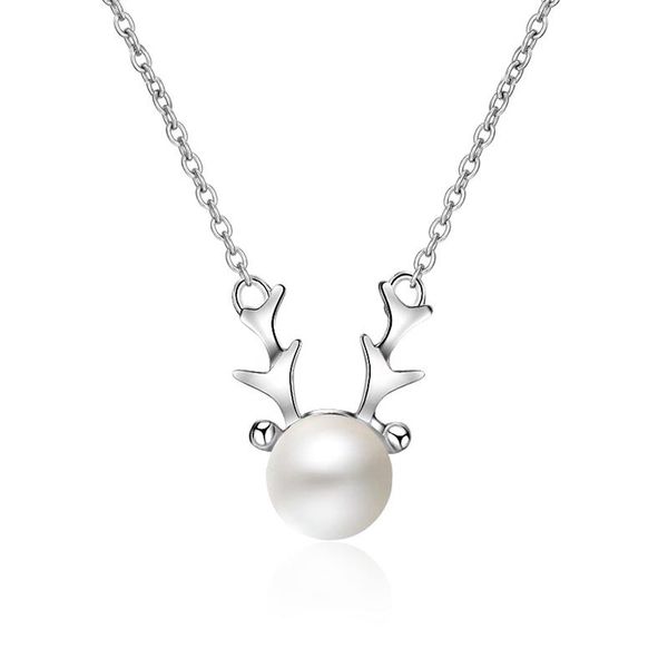 pendant necklaces sweet antlers head pearl pendants lovely silver color choker fashion jewelry christmas gifts for women girls
pendant necklaces sweet antlers head pearl pendants lovely silver color choker fashion jewelry christmas gifts for women girls