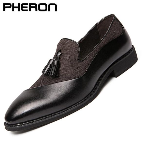 dress shoes semi-formal pu leather men's suit glamorous blue tassel italian graceful man big size 46 47 48 zapatos, Black
dress shoes semi-formal pu leather men's suit glamorous blue tassel italian graceful man big size 46 47 48 zapatos, Black