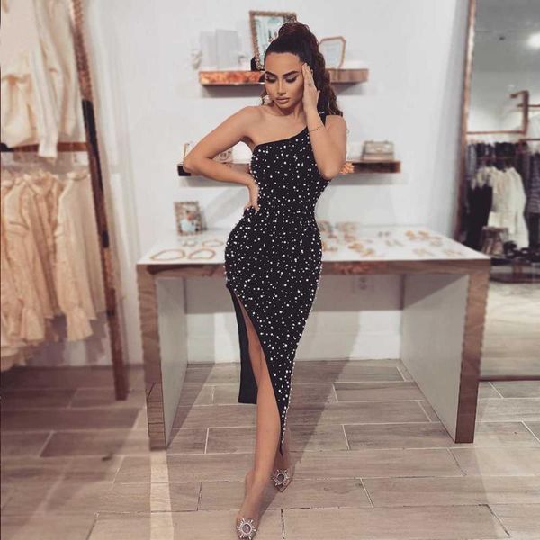 celebrity bandage dress 2021 women one shoulder beading black bodycon knee length elegant woman eveni casual dresses, Black;gray
celebrity bandage dress 2021 women one shoulder beading black bodycon knee length elegant woman eveni casual dresses, Black;gray