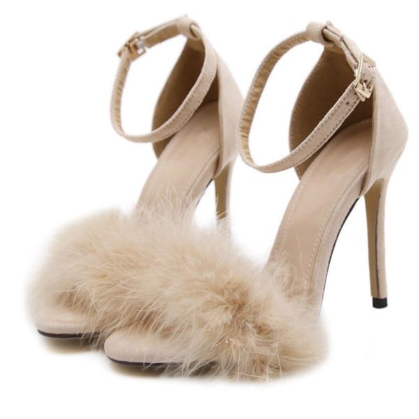 high heels shoes for women suede furry stiletto pumps female sandals plus size 41 42 43 dress, Black
high heels shoes for women suede furry stiletto pumps female sandals plus size 41 42 43 dress, Black