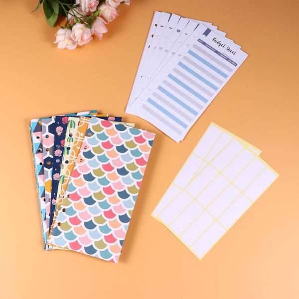 26pcs budget envelopes set creative 6 holes cash with sheets and label stickers coupon organizer wallet gift wrap
26pcs budget envelopes set creative 6 holes cash with sheets and label stickers coupon organizer wallet gift wrap
