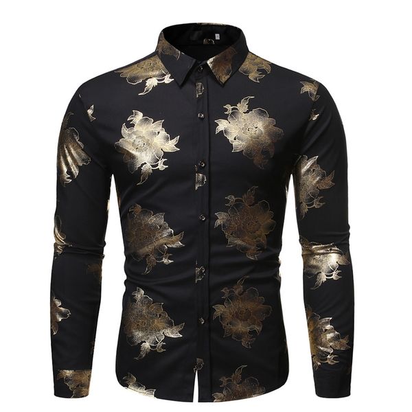shirts men's new style fashion autumn long sleeve button printed lapel shirt blouse slim fit, White;black
shirts men's new style fashion autumn long sleeve button printed lapel shirt blouse slim fit, White;black