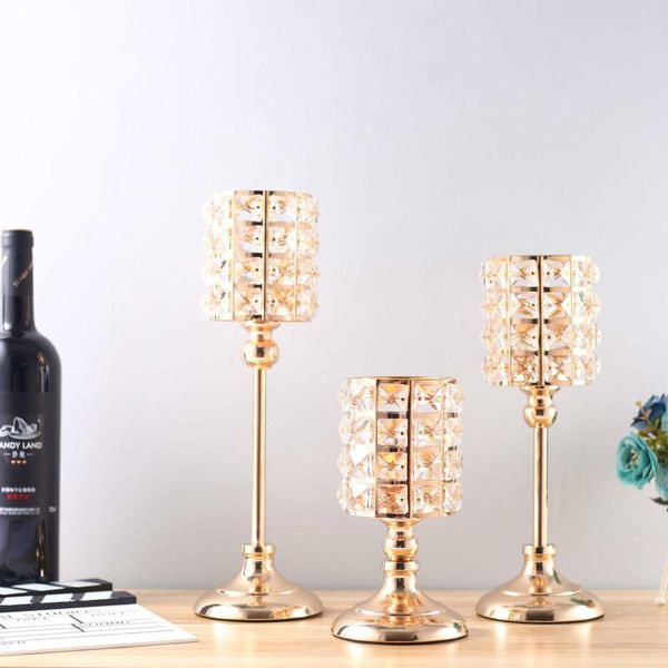candle holders 3pcs gold plated candlestick crystal candelabra centerpiece wedding decoration romantic center table candlesticks wf
candle holders 3pcs gold plated candlestick crystal candelabra centerpiece wedding decoration romantic center table candlesticks wf