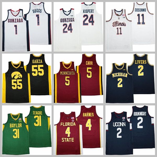 ncaa gonzaga bulldogs 1 jalen suggs college basketball jersey corey kispert ayo dosunmu luka garza isaiah livers scottie barnes marcus carr, Black
ncaa gonzaga bulldogs 1 jalen suggs college basketball jersey corey kispert ayo dosunmu luka garza isaiah livers scottie barnes marcus carr, Black