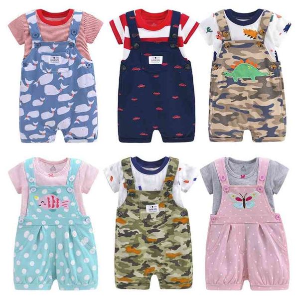 brand born-24m girls baby clothes summer romper cute cartoon short overalls suit cotton o-neck 2pc sets 210816, Blue
brand born-24m girls baby clothes summer romper cute cartoon short overalls suit cotton o-neck 2pc sets 210816, Blue