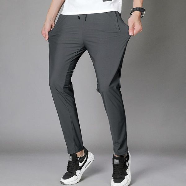men's pants ice silk sports stretch breathable thin large size quick-drying slim summer ultra-thin casual big, Black
men's pants ice silk sports stretch breathable thin large size quick-drying slim summer ultra-thin casual big, Black