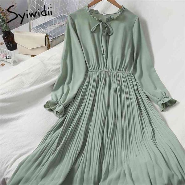 dress for women fashion stand collar with belt flare sleeve casual office lady midi dresses black white green 210607, Black;gray
dress for women fashion stand collar with belt flare sleeve casual office lady midi dresses black white green 210607, Black;gray