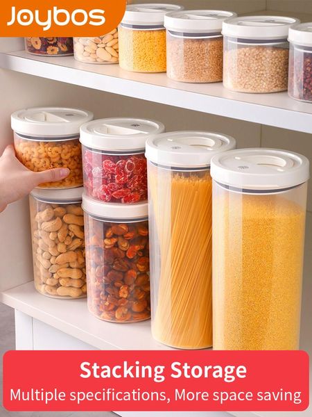 storage bottles & jars joybos sealed jar with lid household rice food transparent nut grade plastic bottle grain box jbs14
storage bottles & jars joybos sealed jar with lid household rice food transparent nut grade plastic bottle grain box jbs14