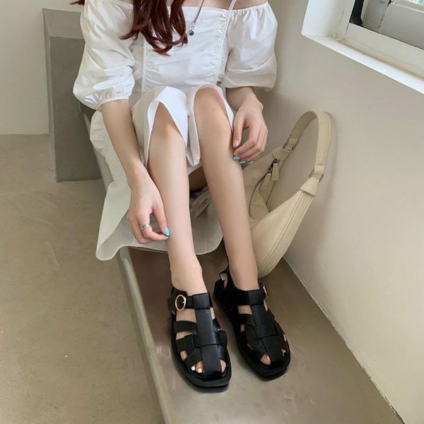 sandals gladiator platform women's 2021 summer fashion pu leather wedges shoes strap round toe female footwear buckle black
sandals gladiator platform women's 2021 summer fashion pu leather wedges shoes strap round toe female footwear buckle black