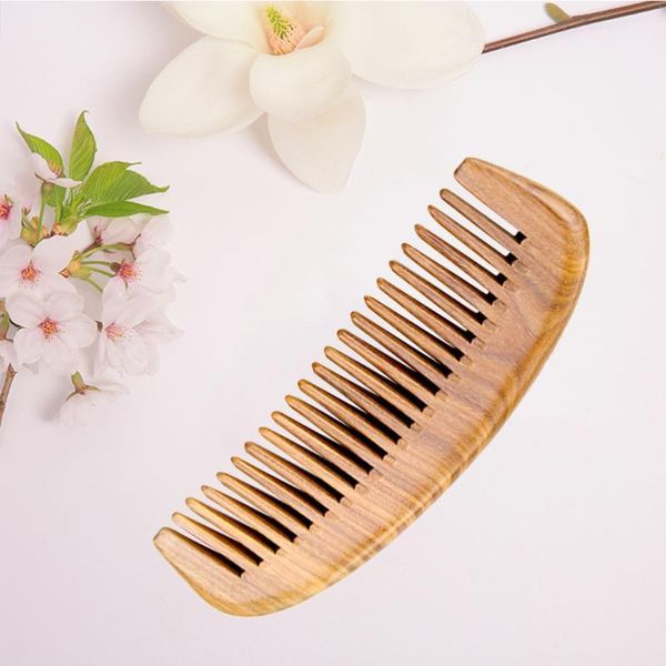 green sandalwood comb anti-static wooden hair detangling natural care brush1, Silver
green sandalwood comb anti-static wooden hair detangling natural care brush1, Silver