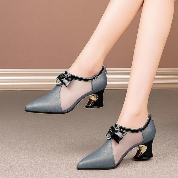 dress shoes genuine leather mesh heels.2021 pointed toe sandals,square heel.slip on butterfly footware comfortable for lady,black,blue
dress shoes genuine leather mesh heels.2021 pointed toe sandals,square heel.slip on butterfly footware comfortable for lady,black,blue