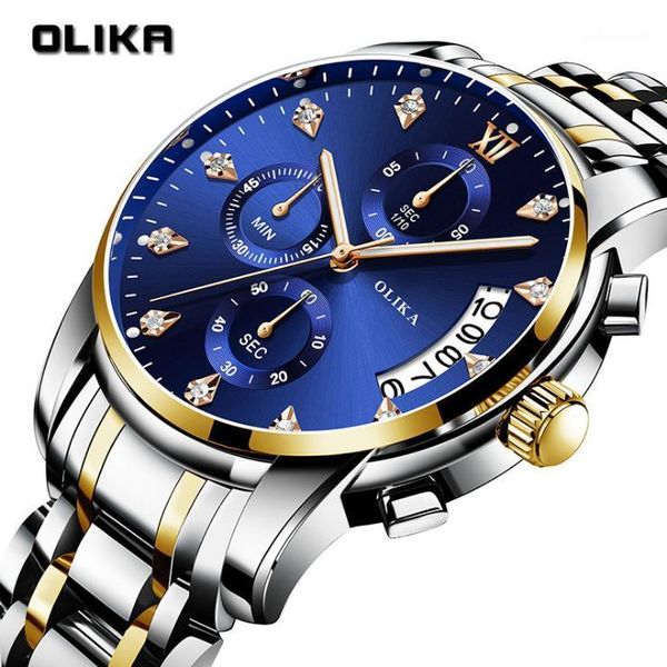 wristwatches olika fashion waterproof men's watch with seven beads of solid steel belt and diamonds shi ying, Slivery;brown
wristwatches olika fashion waterproof men's watch with seven beads of solid steel belt and diamonds shi ying, Slivery;brown