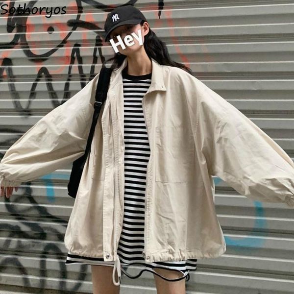 women's trench coats women solid autumn plus size 2xl loose casual trendy retro simple korean style all-match ins womens harajuku chic, Tan;black
women's trench coats women solid autumn plus size 2xl loose casual trendy retro simple korean style all-match ins womens harajuku chic, Tan;black