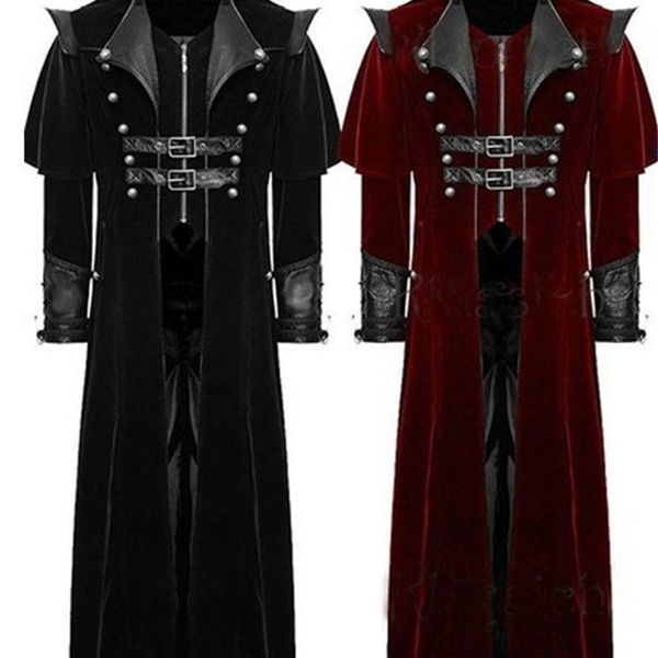 fashion trench coat 2021 gothic stage performance vampire windbreaker men, Tan;black
fashion trench coat 2021 gothic stage performance vampire windbreaker men, Tan;black