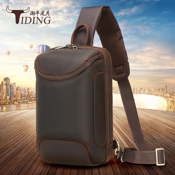 waistbags packs luggage leather large capacity chest men's multifunctional single shoulder messenger bag crazy horse leather bags
waistbags packs luggage leather large capacity chest men's multifunctional single shoulder messenger bag crazy horse leather bags