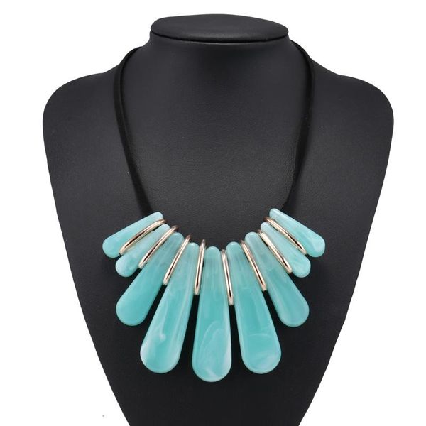 ltumbe fashion 3 color stone geometric necklaces & pendants women simple style leather chain choker statement jewelry chokers, Golden;silver
ltumbe fashion 3 color stone geometric necklaces & pendants women simple style leather chain choker statement jewelry chokers, Golden;silver