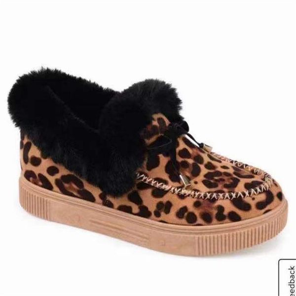boots winter fashion women flat snow plus velvet to keep warm leopard slip on for round head, Black
boots winter fashion women flat snow plus velvet to keep warm leopard slip on for round head, Black