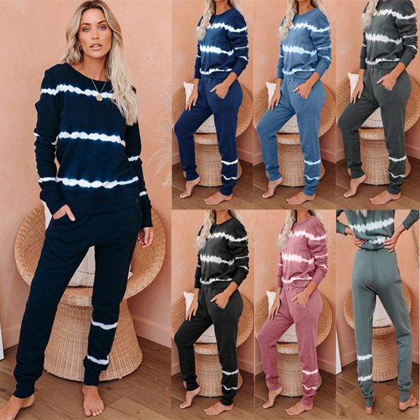 women's tracksuits tie dye tracksuit women two piece set spring autumn clothes striped pullover and pants sweat suits female c, Gray
women's tracksuits tie dye tracksuit women two piece set spring autumn clothes striped pullover and pants sweat suits female c, Gray