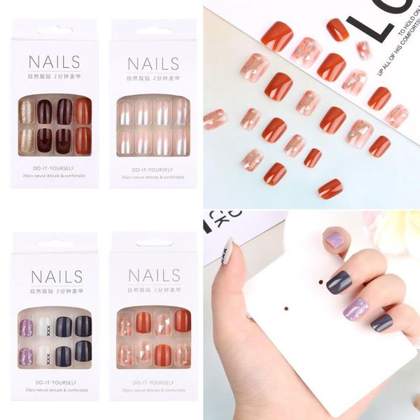 false nails 24pcs nail art fashion detachable wearable short patch artificial fake full cover, Red;gold
false nails 24pcs nail art fashion detachable wearable short patch artificial fake full cover, Red;gold