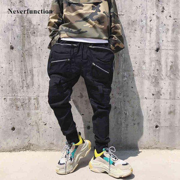 pant men hip hop multi-pocket dancing casual joggers male elastic waist slim fit high street sweatpants, Black
pant men hip hop multi-pocket dancing casual joggers male elastic waist slim fit high street sweatpants, Black