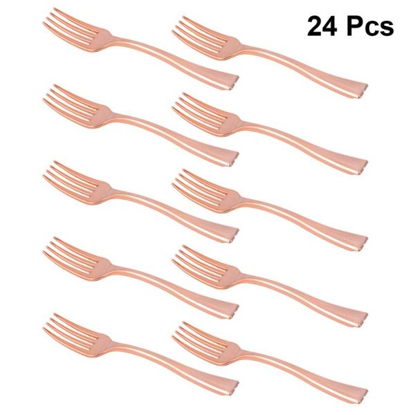 disposable flatware 24pcs mini forks fruit dessert pudding party supplies for restaurant ktv (rose gold)
disposable flatware 24pcs mini forks fruit dessert pudding party supplies for restaurant ktv (rose gold)