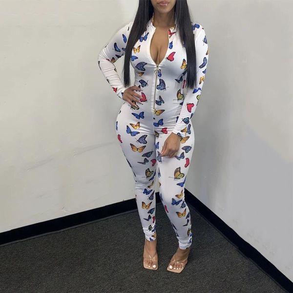 butterfly long sleeve zipper skinny 2021 jumpsuit women spring winter clothes y2k bodysuit one piece overalls loungewear women's jumpsu, Black;white
butterfly long sleeve zipper skinny 2021 jumpsuit women spring winter clothes y2k bodysuit one piece overalls loungewear women's jumpsu, Black;white