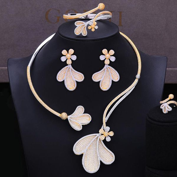 earrings & necklace kellybola luxury 4pcs jewelry set leaf flower bangle ring dangle for women bridal wedding sets, Silver
earrings & necklace kellybola luxury 4pcs jewelry set leaf flower bangle ring dangle for women bridal wedding sets, Silver