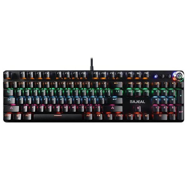 mechanical keyboard gaming multimedia knob 108key led backlit wired for gamer pc lapkeyboards
mechanical keyboard gaming multimedia knob 108key led backlit wired for gamer pc lapkeyboards