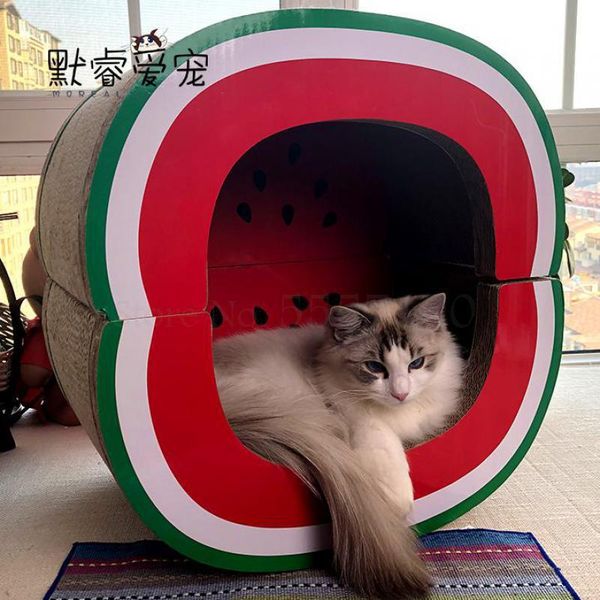 cat beds & furniture watermelon scratch board nest large claw grinder toy sofa wear-resistant corrugated basin
cat beds & furniture watermelon scratch board nest large claw grinder toy sofa wear-resistant corrugated basin