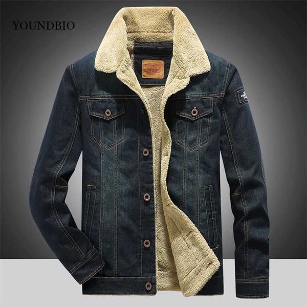 masculine jacket men keep warm and velvet thickening jean casual fashion assault locomotive coat 211126, Black;brown
masculine jacket men keep warm and velvet thickening jean casual fashion assault locomotive coat 211126, Black;brown