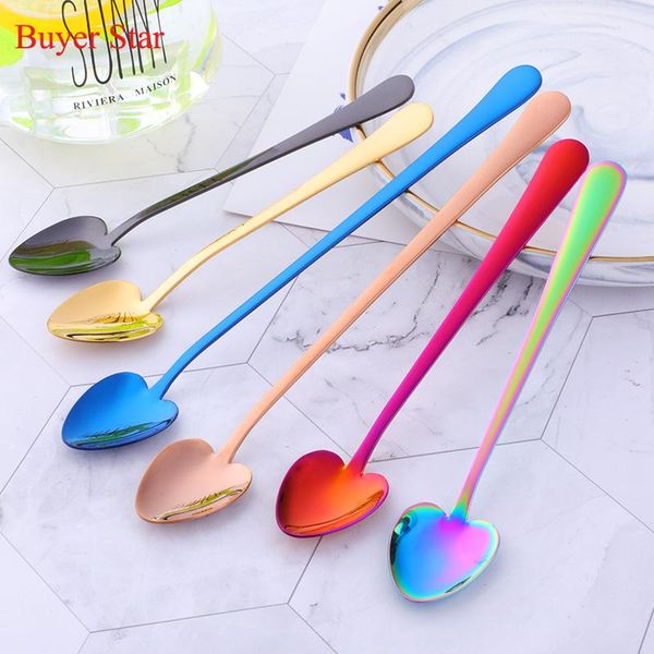 8pcs/set long handled stainless steel mixing spoon ice cream coffee teaspoon cocktail stirring barware drinking tool spoons
8pcs/set long handled stainless steel mixing spoon ice cream coffee teaspoon cocktail stirring barware drinking tool spoons