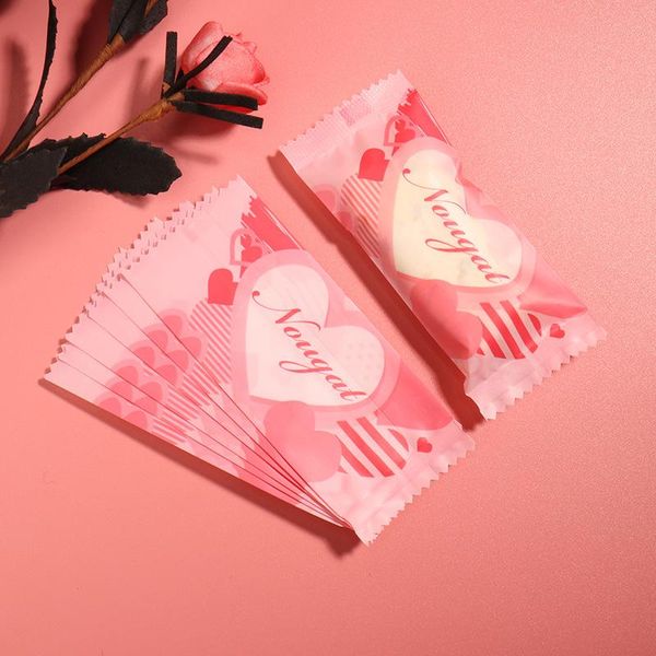 gift wrap 200pcs/lot nougat wrapping paper pink heart pattern handmade diy foodrade plastic candy packaging bag peanut wrapper
gift wrap 200pcs/lot nougat wrapping paper pink heart pattern handmade diy foodrade plastic candy packaging bag peanut wrapper