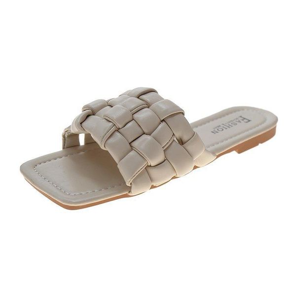 slippers women shoes summer fashion open toe flat casual woven knitted woman flip flops non-slip size 35-42, Black
slippers women shoes summer fashion open toe flat casual woven knitted woman flip flops non-slip size 35-42, Black