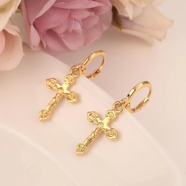 hoop & huggie fashion 24k gold filled women's drop earring dangle charms jewelry cross earrings brincos vintage girls, Golden;silver
hoop & huggie fashion 24k gold filled women's drop earring dangle charms jewelry cross earrings brincos vintage girls, Golden;silver