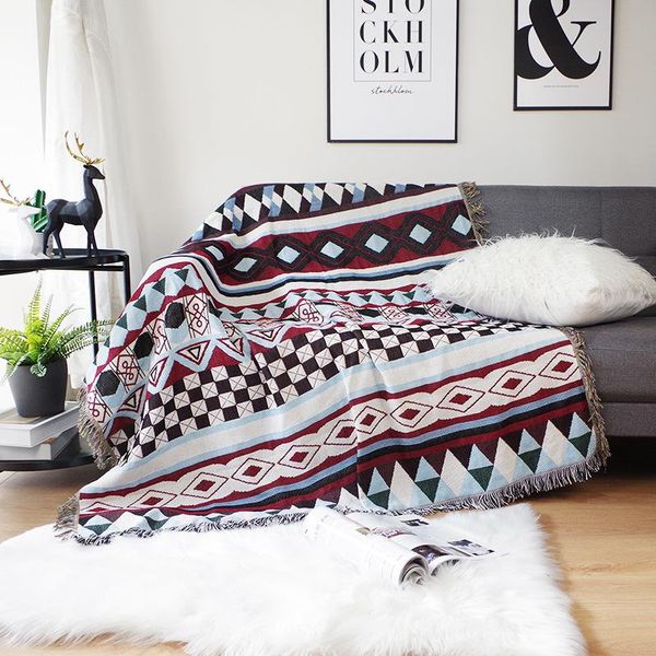 nordic ethnic sofa blanket double-sided geometry leisure and throw picnic mat home decor boho carpet el bedcover blankets
nordic ethnic sofa blanket double-sided geometry leisure and throw picnic mat home decor boho carpet el bedcover blankets