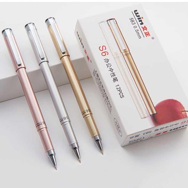 gel pens metal pen 2 pcs 0.5mm office supplies stationery for students writing black ink school student exam suppliers
gel pens metal pen 2 pcs 0.5mm office supplies stationery for students writing black ink school student exam suppliers