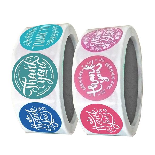 gift wrap 500pcs/roll simple colored thank you stickers 1 inch scrapbooking packaging seal labels stationery sticker
gift wrap 500pcs/roll simple colored thank you stickers 1 inch scrapbooking packaging seal labels stationery sticker