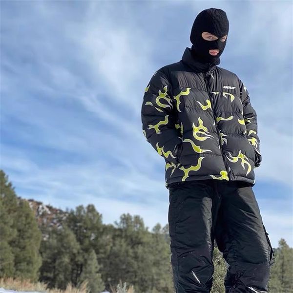 golf wang flame series down jacket men and women with the same trend loose ins super hele, Black;brown
golf wang flame series down jacket men and women with the same trend loose ins super hele, Black;brown