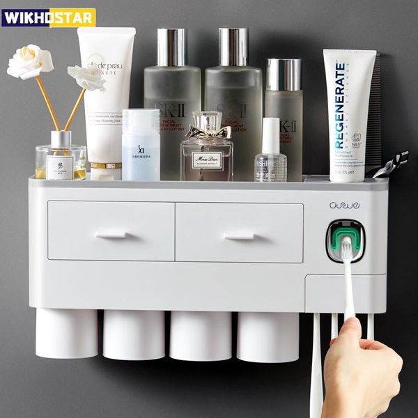 toothbrush holders wikhostar bathroom accessories set holder utomatic toothpaste dispenser squeezer wall mount storage rack
toothbrush holders wikhostar bathroom accessories set holder utomatic toothpaste dispenser squeezer wall mount storage rack