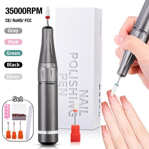 portable electric nail drill machine file cutter for manicure 2021 pedicure tools set & accessories
portable electric nail drill machine file cutter for manicure 2021 pedicure tools set & accessories