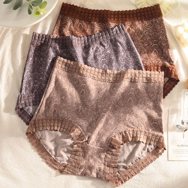 2pieces/lot womens cotton panties large sizes with high waist lace jacquard modal cotton briefs plus size thermal underwear for women, Black;pink
2pieces/lot womens cotton panties large sizes with high waist lace jacquard modal cotton briefs plus size thermal underwear for women, Black;pink