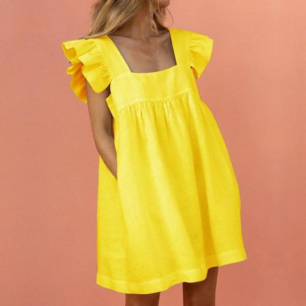 casual dresses frill dress square collar cute women with flounces ruffle kawaii loose sukienka plain shirred streetwear, Black;gray
casual dresses frill dress square collar cute women with flounces ruffle kawaii loose sukienka plain shirred streetwear, Black;gray