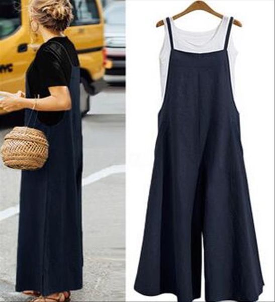 european and american loose womens jumpsuit one piece wide leg pants casual, Black;white
european and american loose womens jumpsuit one piece wide leg pants casual, Black;white